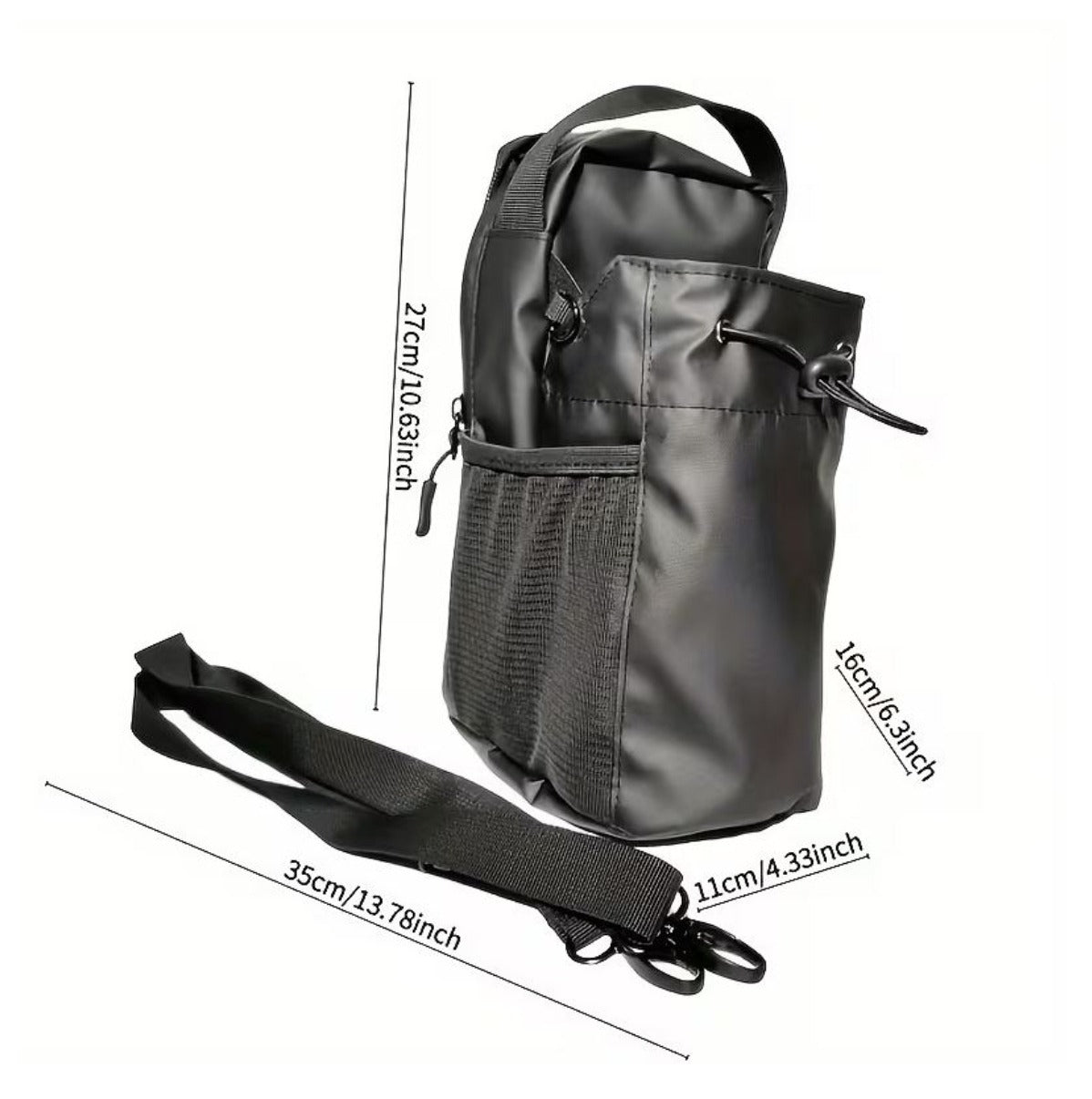 Bolso Cruzado Magnético para Gimnasio